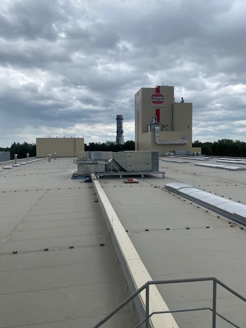 Zentrale Kühlanlage für Brotverarbeitung